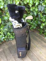 Neuwertiges Golfbag mit Schlägern und Hölzern Nordrhein-Westfalen - Mönchengladbach Vorschau