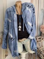 Leichte Kapuzen Cardigan NEU Jacke Tunnelzug 40 42 44 blau Italy Nordrhein-Westfalen - Mönchengladbach Vorschau