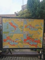 Große Landkarte Rom römisches Reich Schullandkarte Wandkarte alt Nordrhein-Westfalen - Düren Vorschau