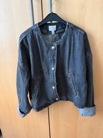 Jeansjacke, H&M, Gr. M, grau, neuwertig Hessen - Guxhagen Vorschau