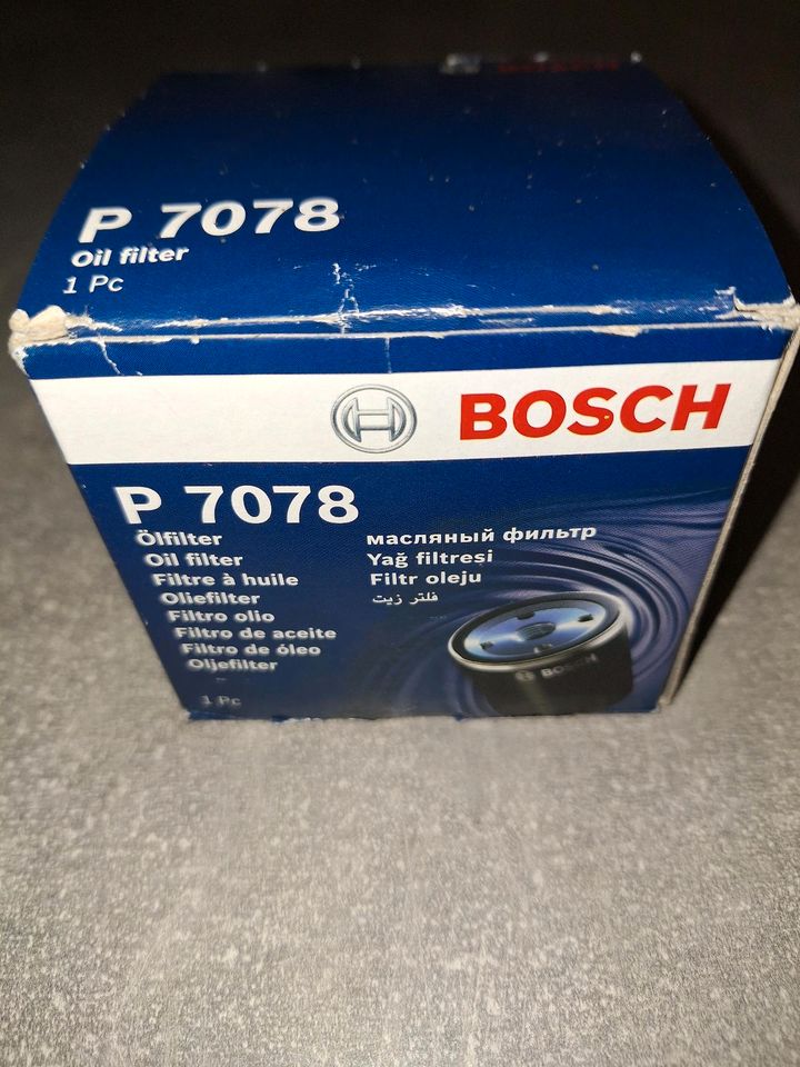 Bosch öl filter P7078 in Bermatingen
