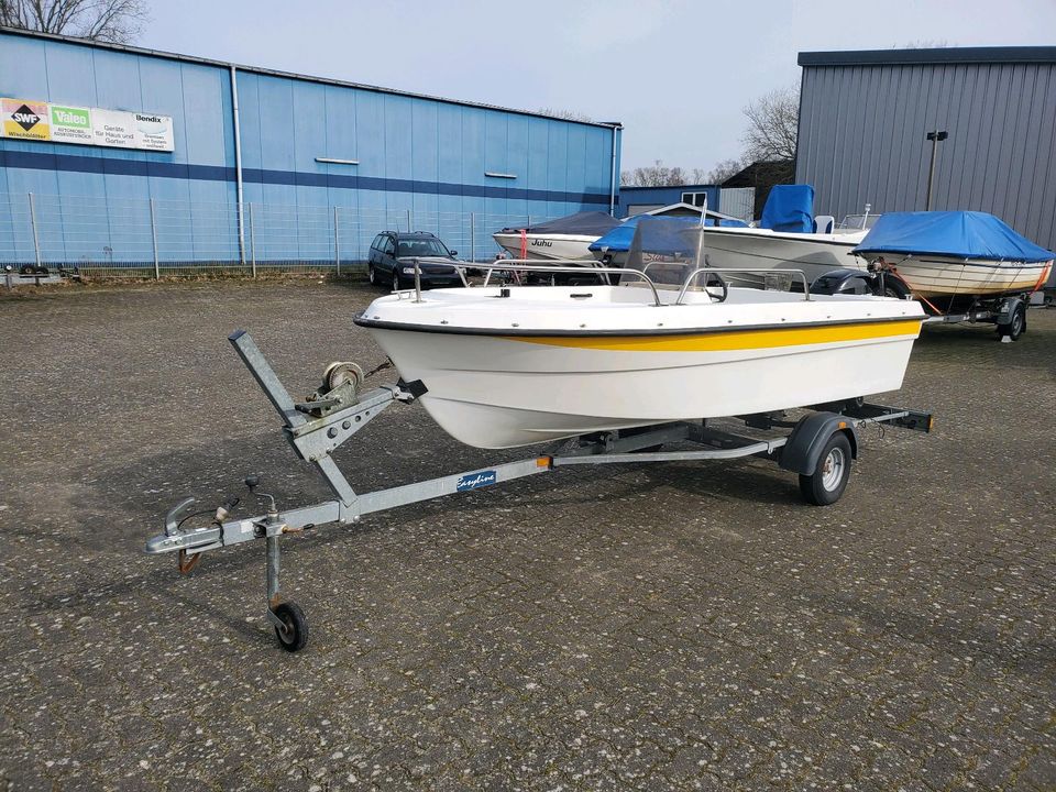 Ryds 430GT 25PS 4Takt EFI Angelboot Konsolenboot Sportboot in Elmshorn