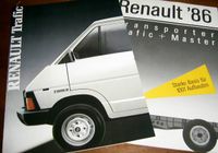 86 2 Prospekte RENAULT TRAFIC COMBI/4x4/Master etc. PORTOFREI Nordrhein-Westfalen - Moers Vorschau