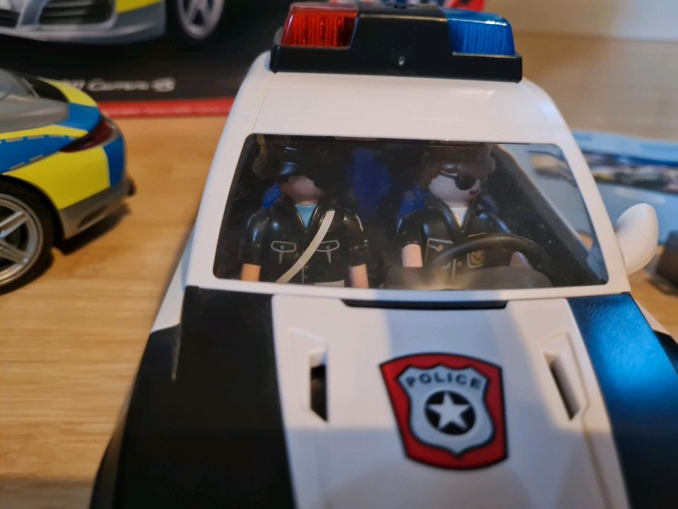 Playmobil Polizei Auto / Porsche in Meuselwitz