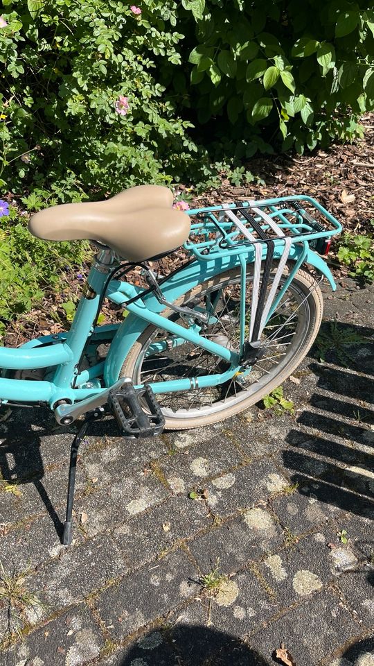 Excelsior Retro Kinderfahrrad 20 Zoll Türkis in Isernhagen