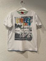 Jungen- T-Shirt, s. Oliver, Größe 116/122, weiß mit Aufdruck Niedersachsen - Gifhorn Vorschau