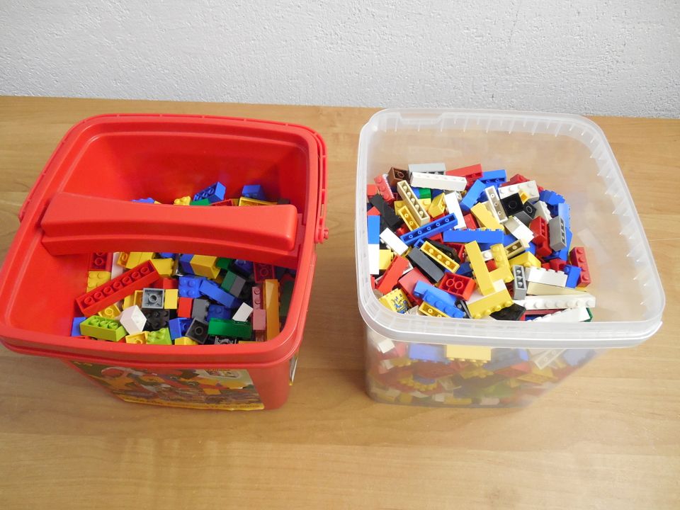 LEGO Teile Sammlung, sortiert inkl. Boxen, 14,6 Kg in Waltershausen