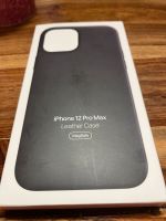 iPhone 12 Pro Max Leather Case schwarz MagSafe Hessen - Erlensee Vorschau