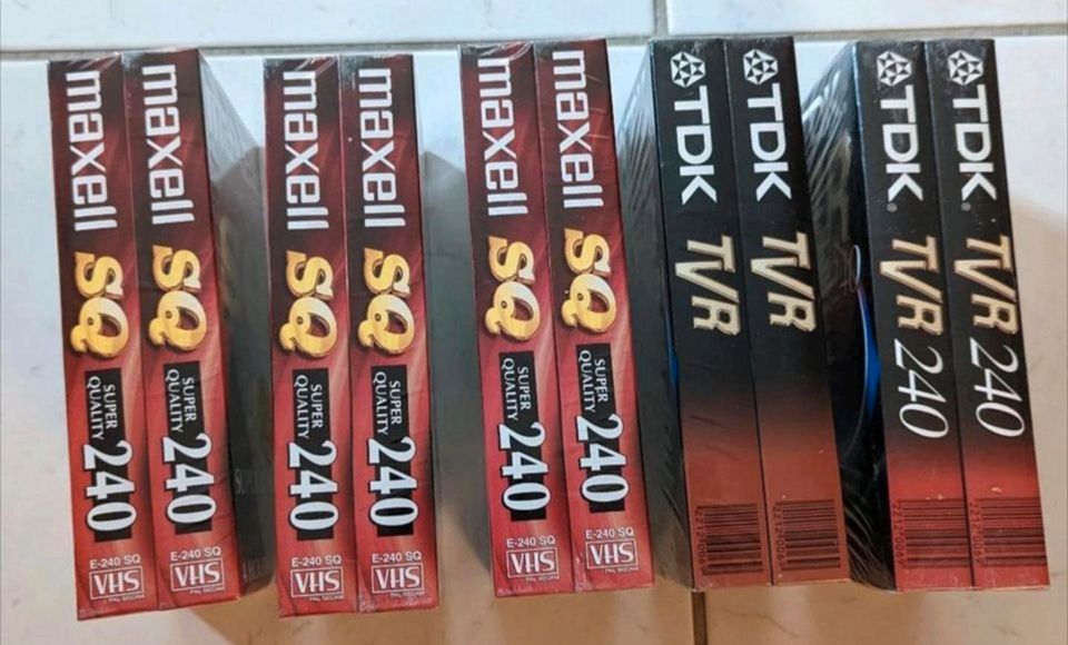 VHS Kassetten leer NEU in Frankfurt am Main