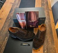 Allen Edmonds Schuhe Herren, braunes Leder, Größe 8 (EU 42) Leipzig - Knautkleeberg-Knauthain Vorschau