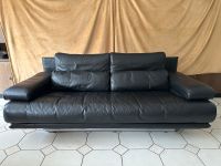 Rolf Benz | DESIGNER Sofa 2 -Sitzer |Serie 6500 Leder, schwarz Nordrhein-Westfalen - Pulheim Vorschau