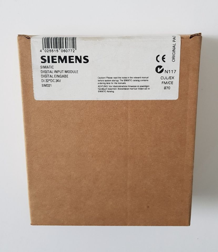 Siemens S7-300 Digital Input 6ES7321-1BL00-0AA0 in Hof (Saale)