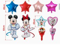 NEU 10x Micky Mouse Minnie Luftballons Folienballons Feier Königs Wusterhausen - Wildau Vorschau