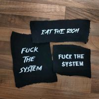 DIY Punk Rock Fuck the System Patches Baden-Württemberg - Rheinfelden (Baden) Vorschau