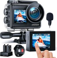 iZeeker iA200 4k Actioncam 2x Akku dual Display Sachsen-Anhalt - Halberstadt Vorschau