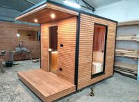 Moderne Gartensauna Außensauna Premium Sauna Gedämpft Hamburg Barmbek - Hamburg Barmbek-Süd  Vorschau