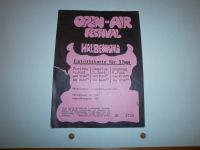 Open-Air-Festival Halbemond 1982 - Alte Eintrittskarte - Fanartik Niedersachsen - Oldenburg Vorschau