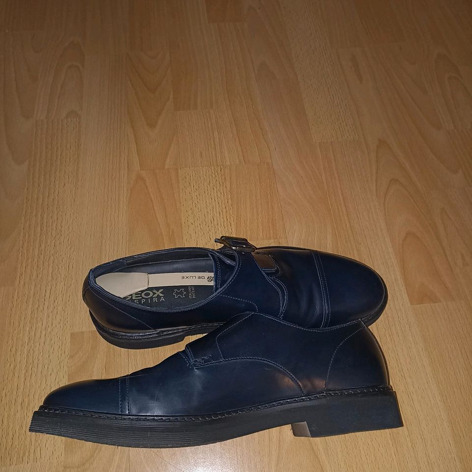 w Neu..Geox Respira.. Leder Halbschuhe Gr.43 in Zwoenitz