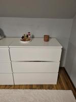 IKEA MALM Kommode weiß 3 Schubladen Niedersachsen - Wolfsburg Vorschau