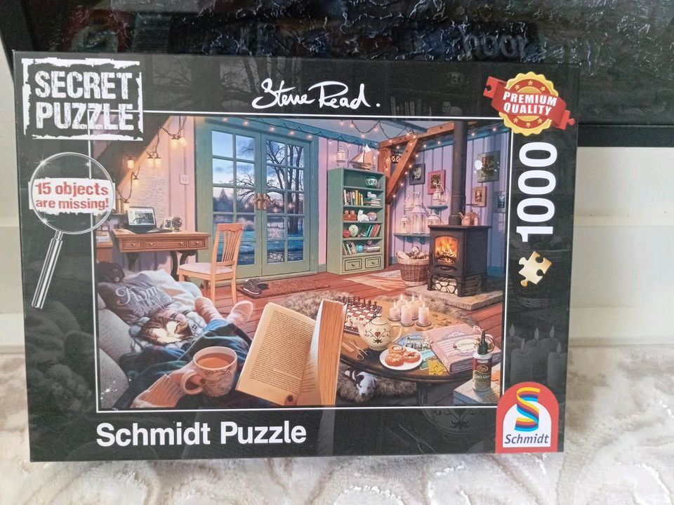 Steve Read Secret Puzzle in Tangstedt 