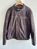 Dunkelbraune Biker Lederjacke C & A XL Rheinland-Pfalz - Bingen Vorschau