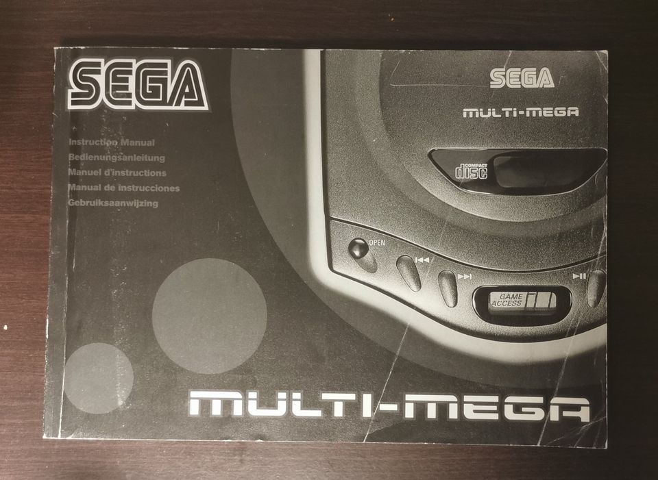 Sega Multi Mega Drive Multi-Mega CD OVP in Premium Zustand ! in Dortmund