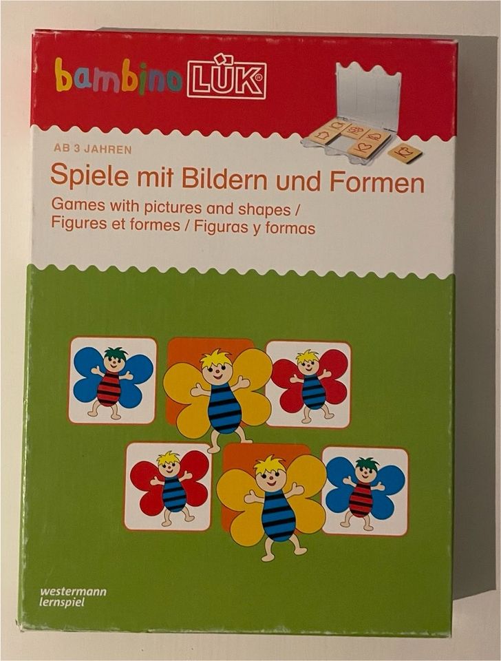 bambino LÜK Spiele mit Bildern und Formen in Bielefeld