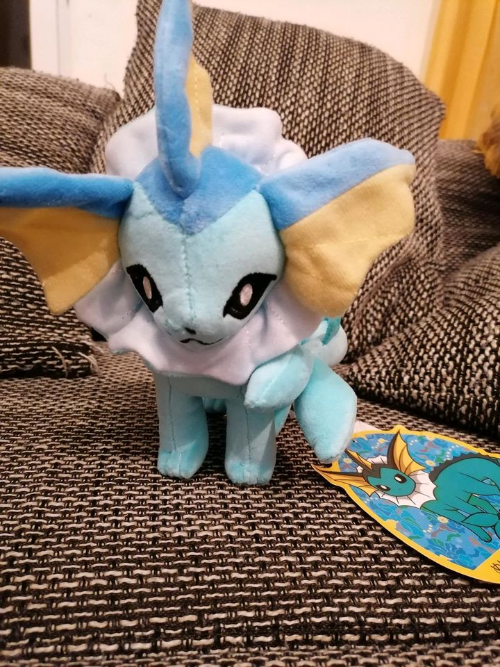 18cm Aquana Kuscheltier Pokémon blau Plüsch Figur neu in Donaueschingen