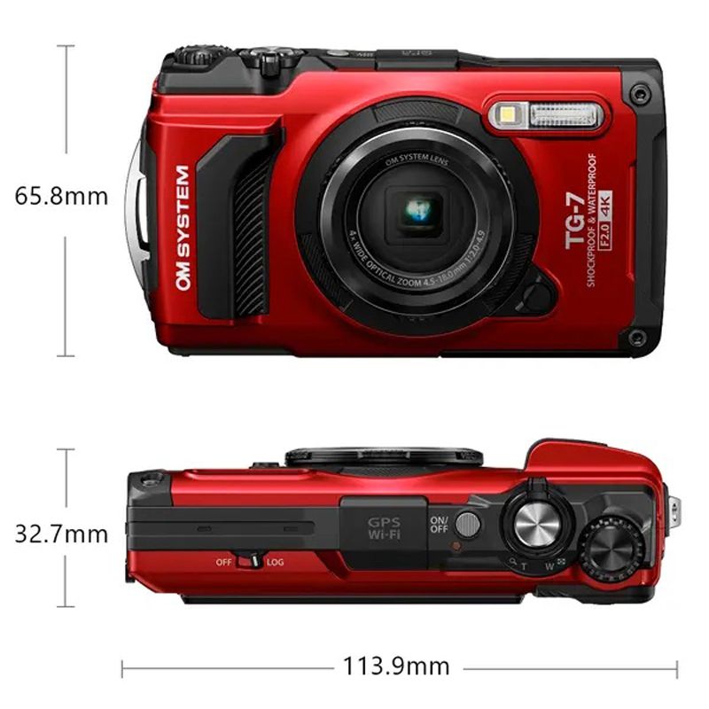 Olympus Tough TG7 rot in Heppenheim (Bergstraße)