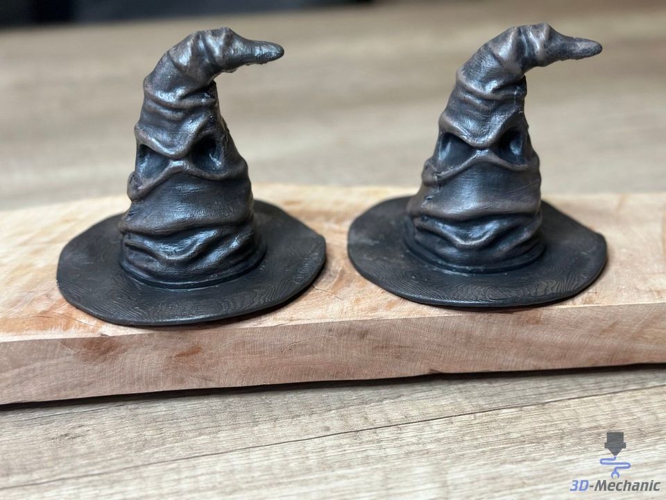 Harry Potter sprechender Hut Figur 3D Gedruckt in Weil der Stadt