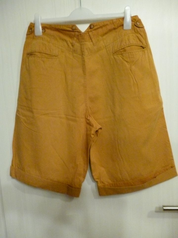 Übergröße 50 - Bermuda Shorts - Kurze Hose von Cinque - orange in Muggensturm