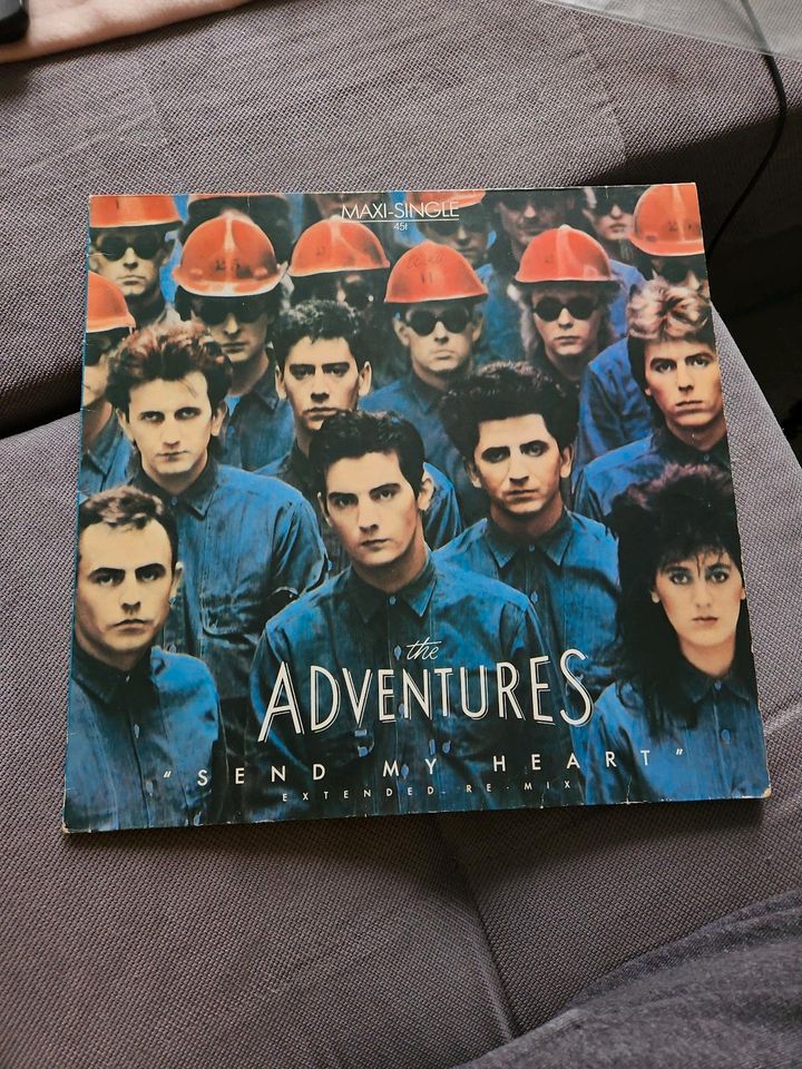 The Adventures Send My Heart Vinyl Maxi Single in Gelsenkirchen
