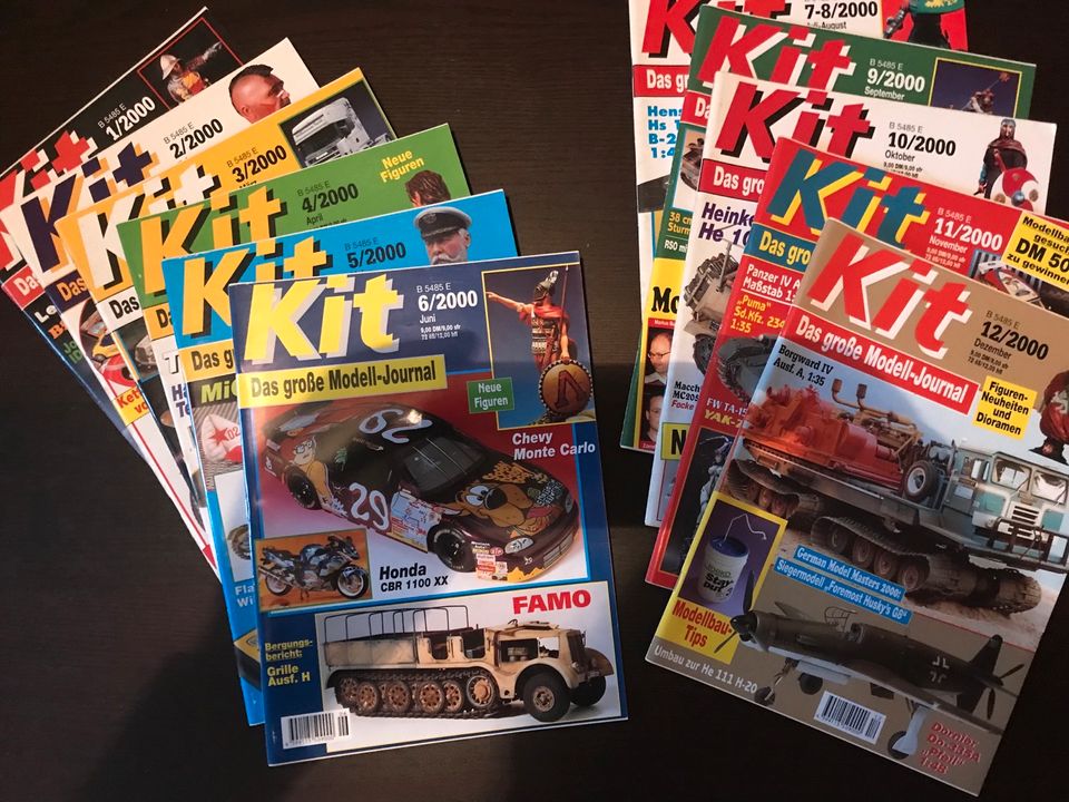 KIT Modellbau Zeitschriften Hefte Jahrgänge 1988 - 2001 sehr gut in Lohr (Main)