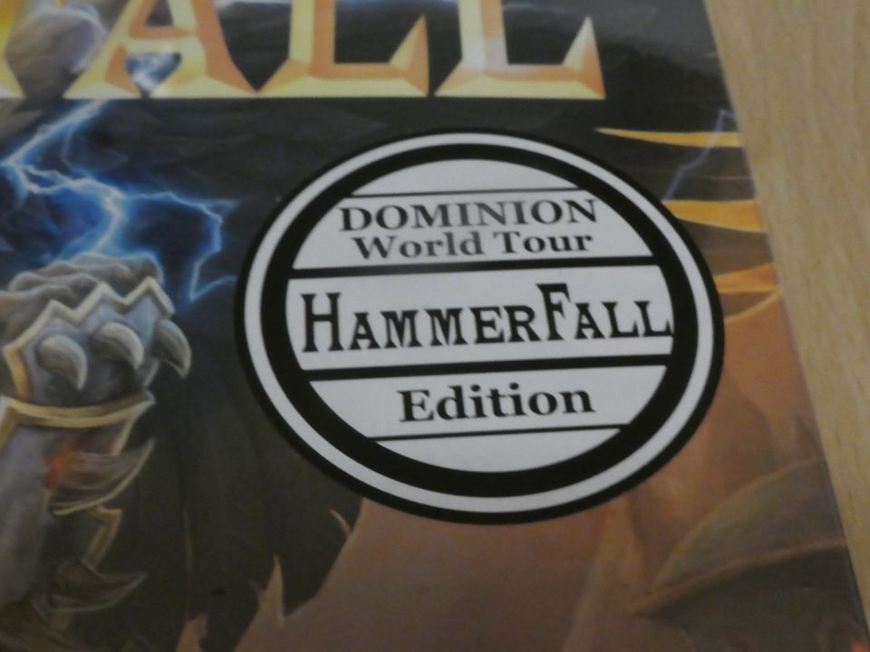 1 LP Hammerfall Dominion red Vinyl Special Tour Edition Sealed in Freiburg im Breisgau