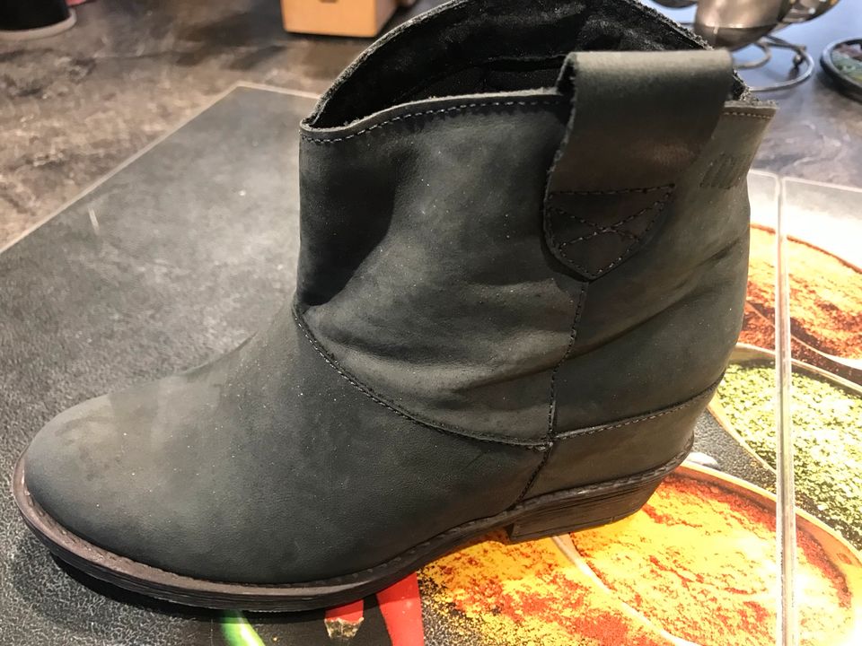 Stiefeletten Cool Way, Graublau, Gr. 37 in Haimhausen