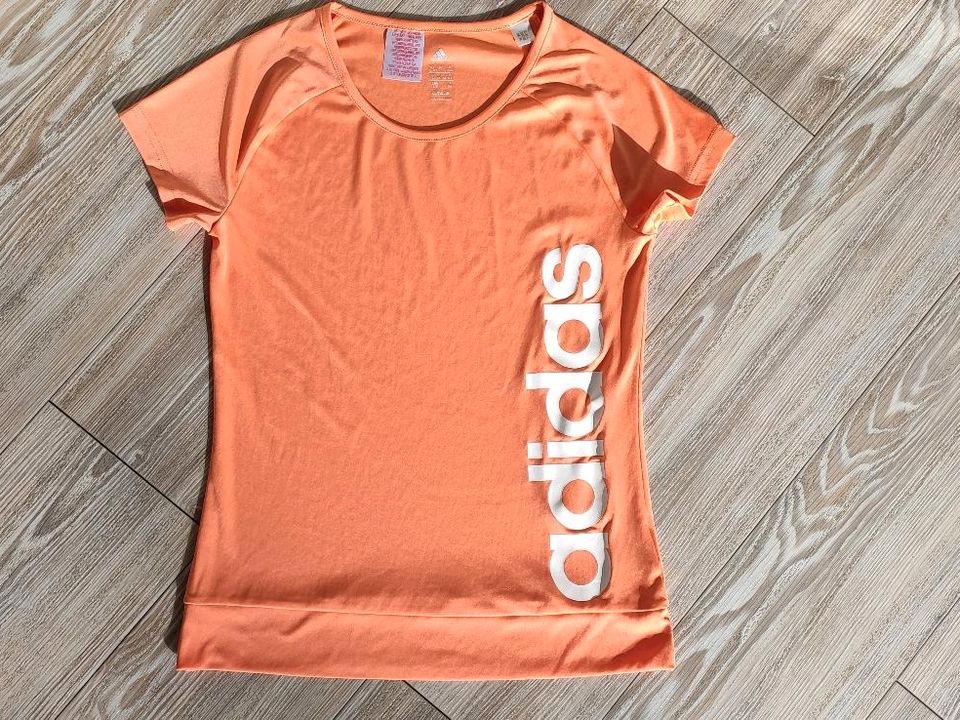 NEU ADIDAS Climate Shirt Gr S 36 38 orange Sport in Wiesbaden