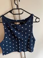 Hollister crop top shirt Damen Blau Weiss Punkte gr m 38 Ludwigsvorstadt-Isarvorstadt - Isarvorstadt Vorschau