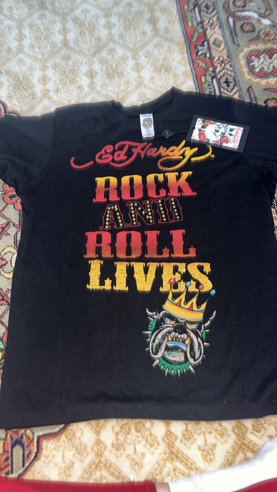 Orginal ED Hardy Shirt Schwarz Neu mit Etikett in Oberhausen