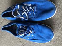 Leichte Stoff-Schuhe in blau von kappa Gr.38/39 + 1 Paar gratis Niedersachsen - Burgdorf Vorschau