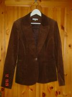 Blazer von H&M, braun, Feincord, Größe 42, Baumwolle Brandenburg - Reichenow-Möglin Vorschau