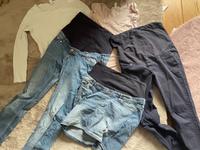 Umstandsmode M von H&M Jeansrock, Jeanshose, dunkelblau T-Shirt Bielefeld - Brackwede Vorschau