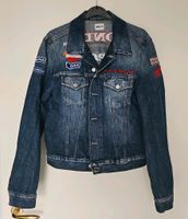 Verkaufe Jeans Jacke Gas Repsol Honda Vintage Gr. M ungetragen Sachsen - Chemnitz Vorschau