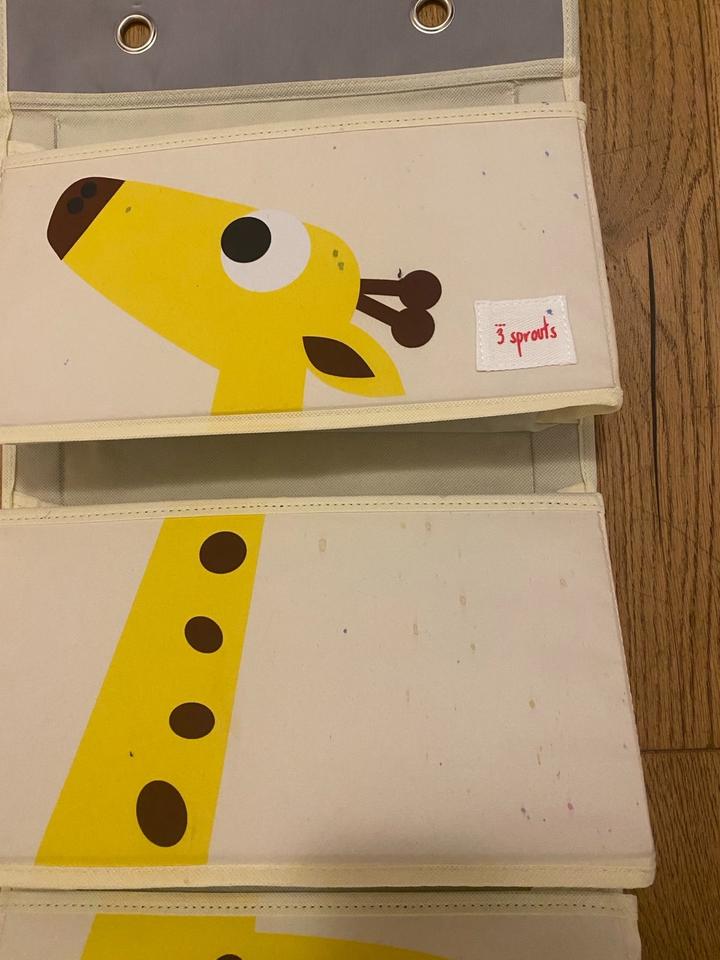 3 Sprouts Tür Organizer Kinderzimmer Hängeorganizer Giraffe in Kelkheim