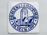 ‼️ EMAILSCHILD Brauerei Hammer Vilseck Opf. Emailleschild 1950 Saarland - Schiffweiler Vorschau