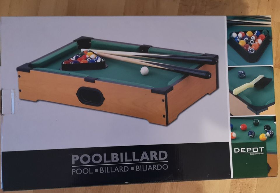 Tisch Billard / Mini Billard in OVP in Baden-Württemberg - Biberach an der  Riß | eBay Kleinanzeigen ist jetzt Kleinanzeigen