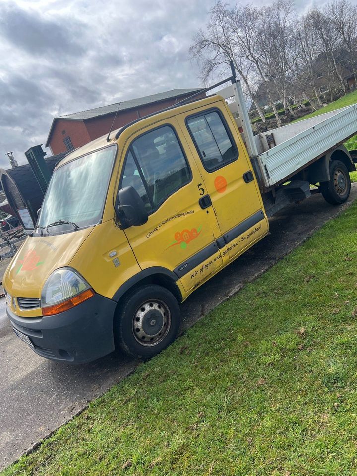 Renault Master 2,5 Diesel Pritsche Doppelkabine in Marne