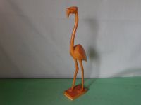 Vintage Flamingo Vogel Skulptur Holz Holzskulptur Kunst Schleswig-Holstein - Klein Rönnau Vorschau