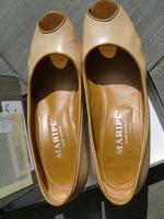 Maripe Pumps Gr. 37 1/2 Absatz 7 cm, Lack beige TOP Altona - Hamburg Ottensen Vorschau