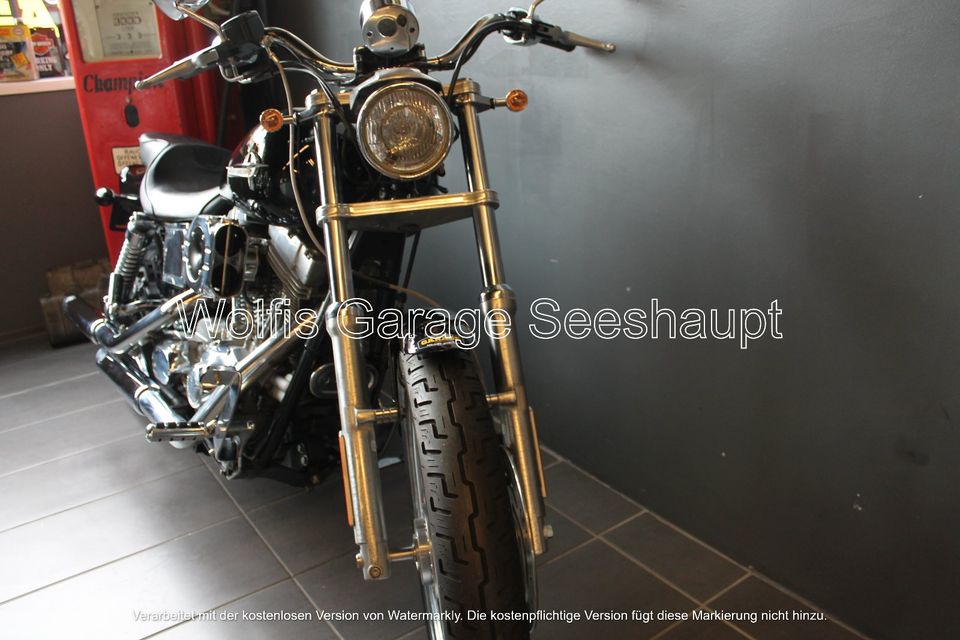 Wolfis Garage Harley-Davidson Dyna super glide 9tsd km Scheckheft in Seeshaupt