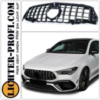 Kühlergrill Chrom Schwarz glänzend für Mercedes CLA C118 ab 19 Hessen - Calden Vorschau